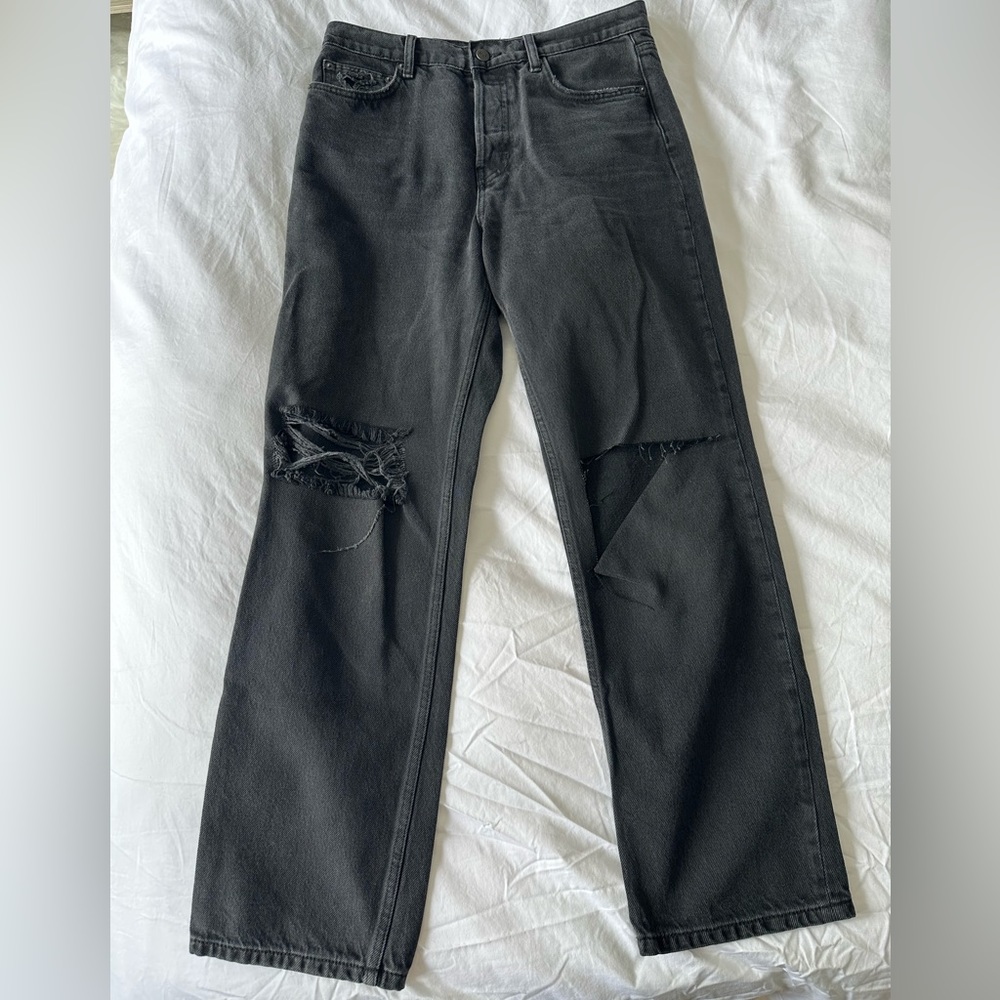 Reformation Cynthia High Rise Straight Jeans